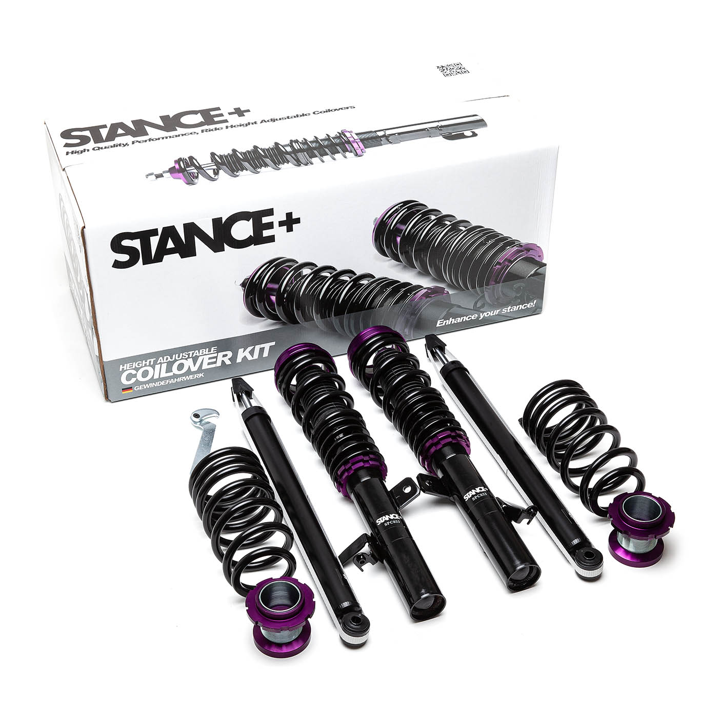 Stance+ Street Coilovers for Ford Focus Mk 3