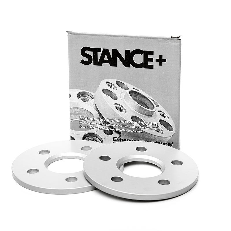 5F Stance+ 3mm Alloy Wheel Spacers 57.1 Seat Leon Mk 3 2013-2019 5x112 